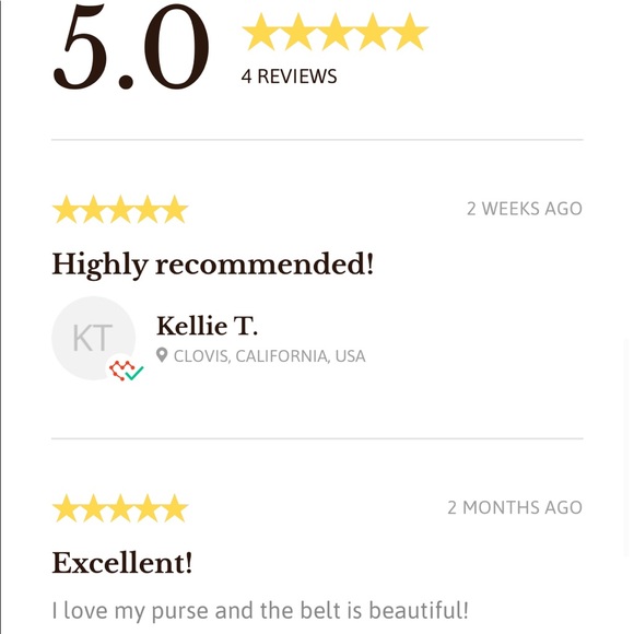 COPY - Authentic Louis Vuitton Leather Belt (read description below) - Picture 4 of 5